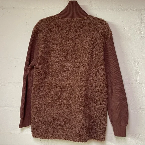 Varley Brown Textured Jacket - Picture 4 of 12